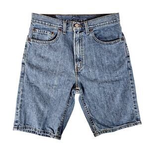 Levi’s 505 Relaxed Denim Jean Shorts Jorts Grunge Y2K Skater Vintage Size 32